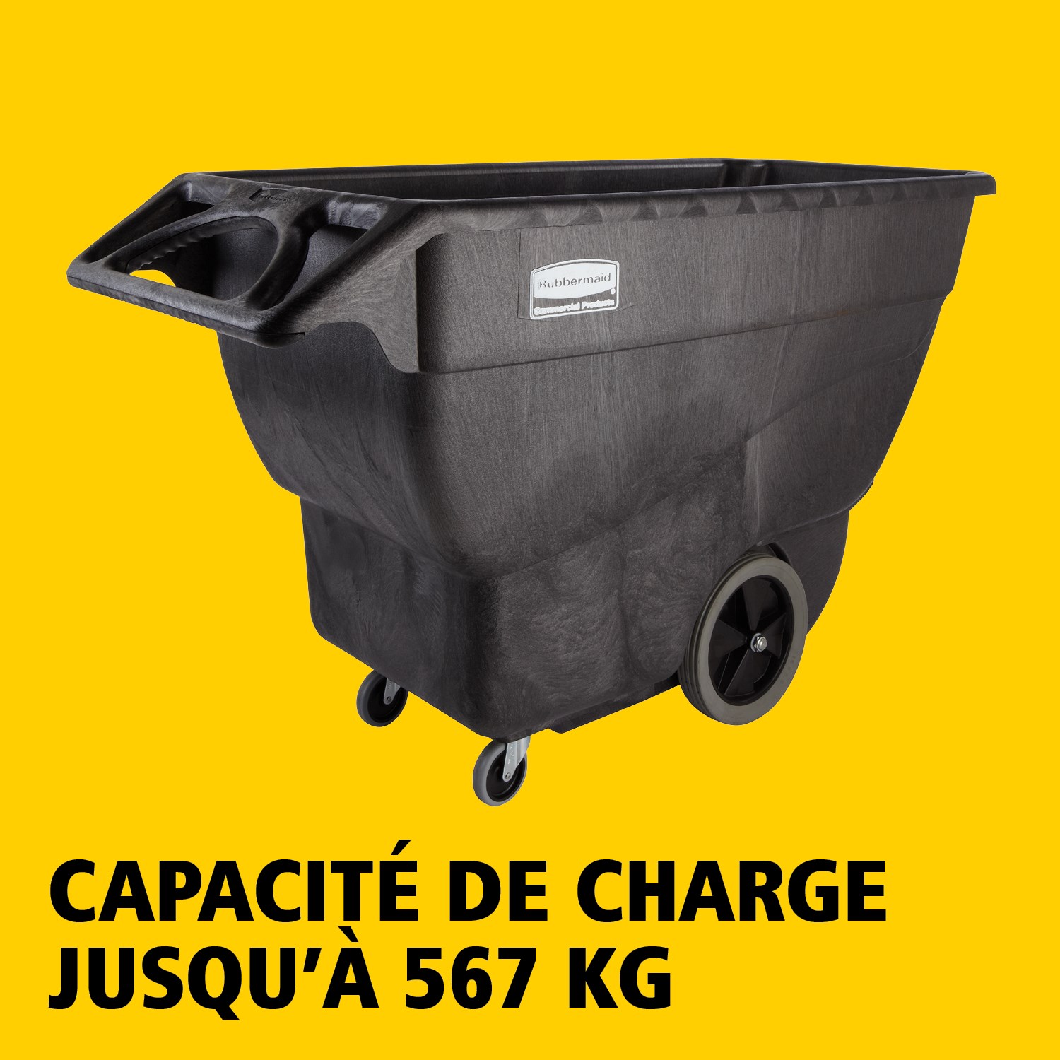 Les chariots bennes basculants Rubbermaid Commercial Products sont idéals pour la collecte, le déplacement, l’élimination des déchets et le transport efficace de charges dans tout type d’environnement.