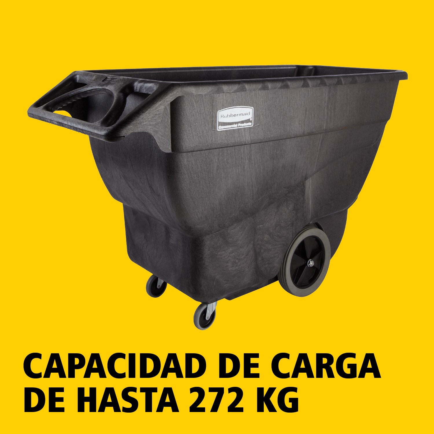 El carro basculante Rubbermaid Commercial es ideal para la recogida, transporte y eliminación de residuos, así como para el movimiento de materiales en cualquier entorno.