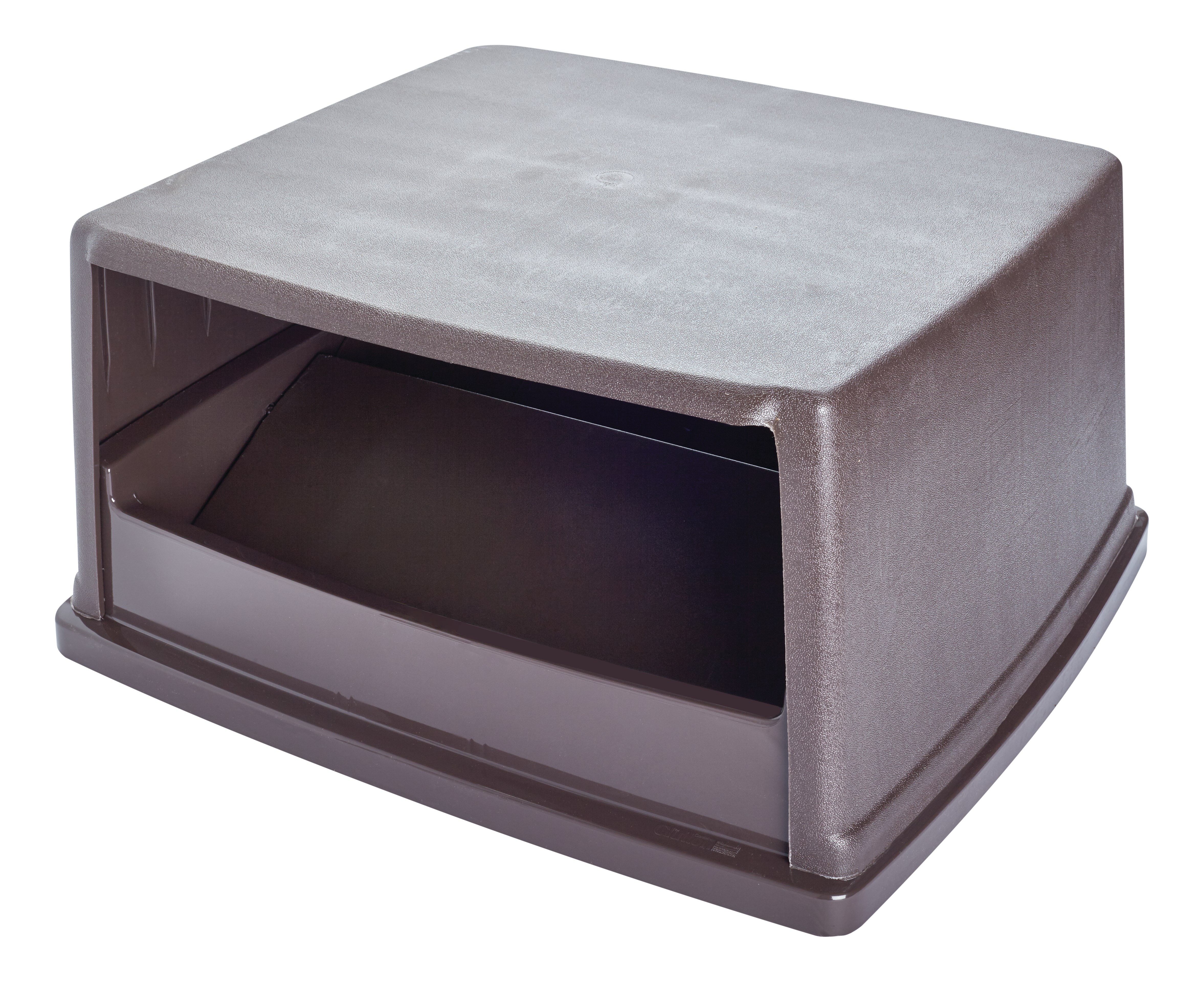 The Glutton® Hooded Top with Doors is designed for the Glutton® 56 gal Container (FG256B00, sold separately).