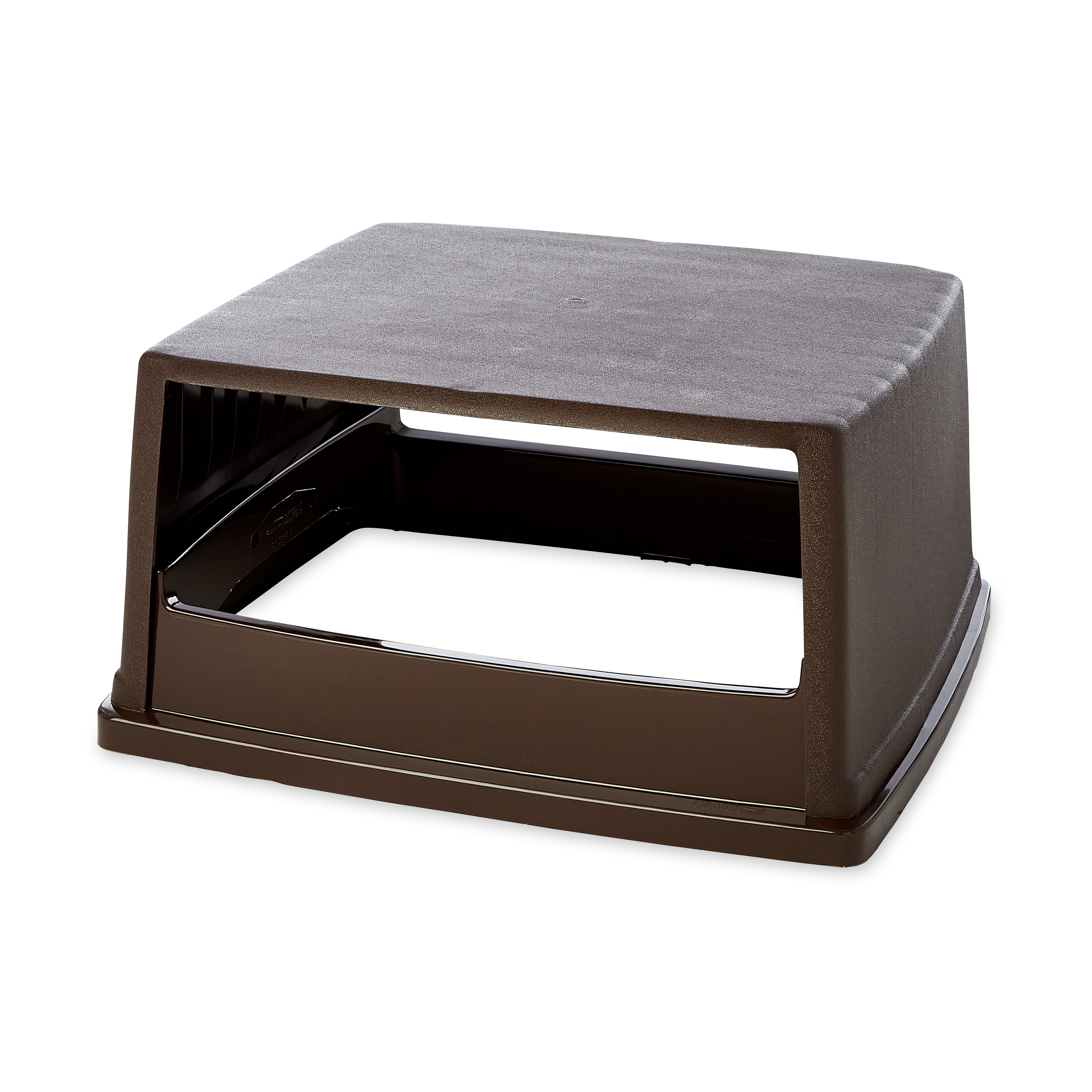 The Glutton® Hooded Top without Doors is designed for the Glutton® 56 gal Container (FG256B00, sold separately).