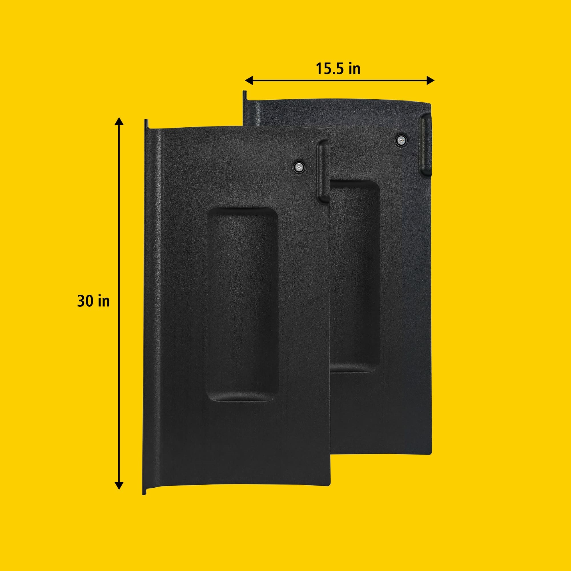 The Rubbermaid Commercial Products® Locking Security Doors, designed for RCP High-Capacity and High-Security Janitorial Cleaning Carts, combine supply concealment with reinforced durability to help maintain an elevated facility appearance and protect essential cleaning products.