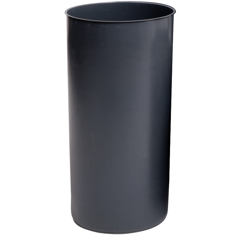 Rigid liner for any of the Rubbermaid Commercial 15-gallon Marshal® Containers (FG816088). Keeps contents safe from weather and debris. Helps maintain a clean container.