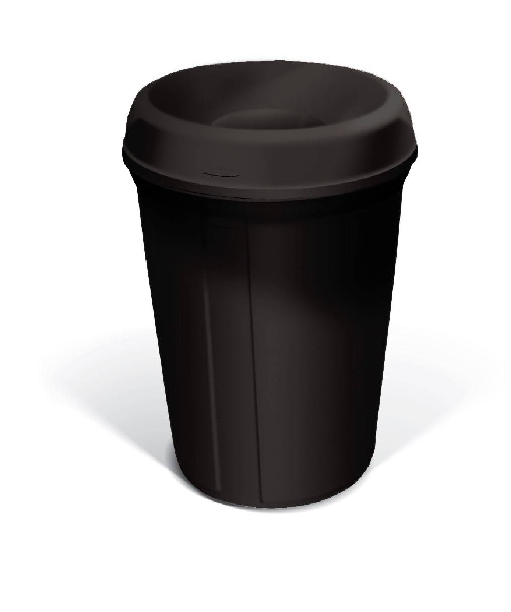 漏斗トップ付きアトリウム®クラシック容器は、衛生的な廃棄物処理のための魅力的なオープントップスタイルの頑丈なプラスチック容器です。