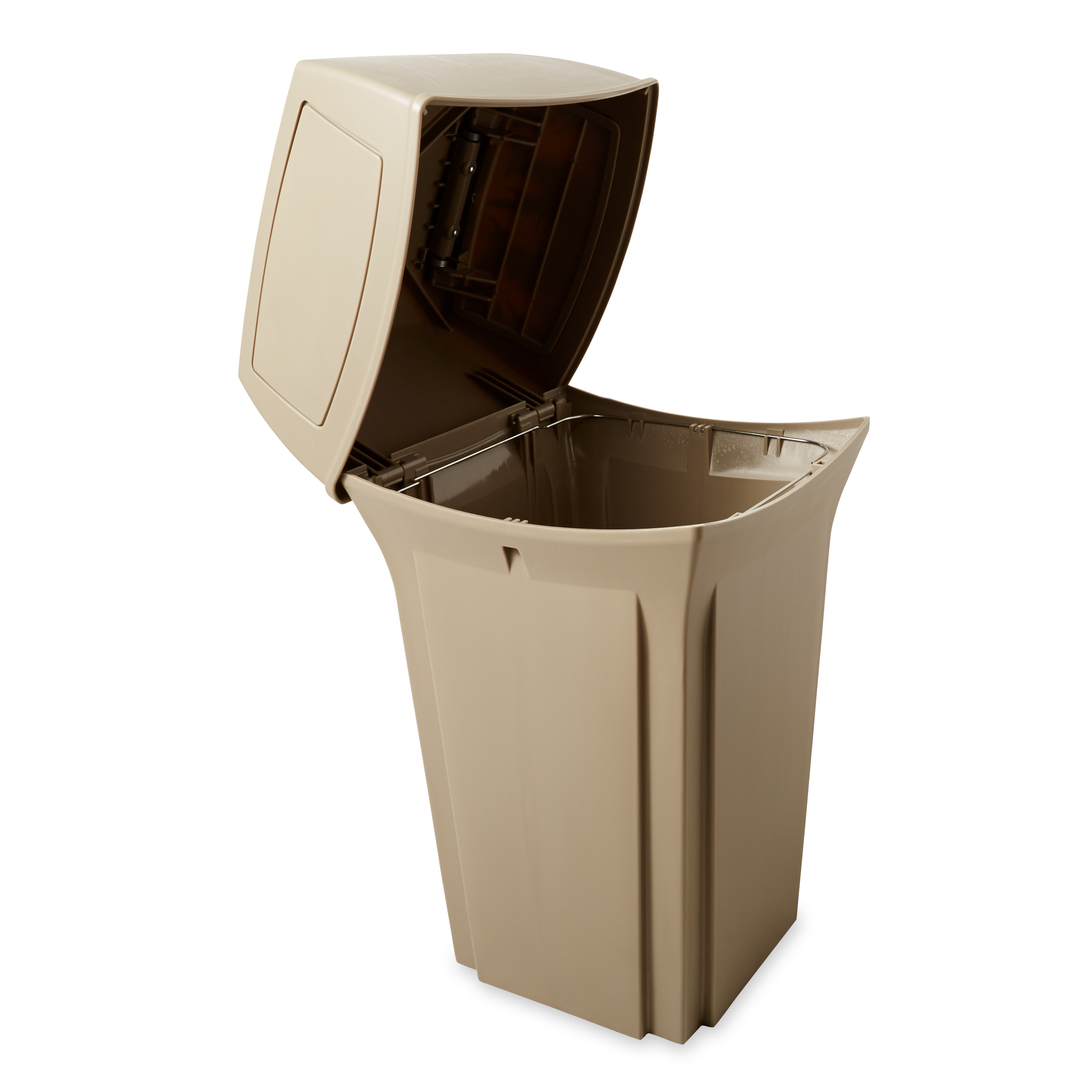 The Rubbermaid Commercial Ranger® Classic Waste Bins feature Rubbermaid's famous durability, modern styling, and easy-to-service design.
