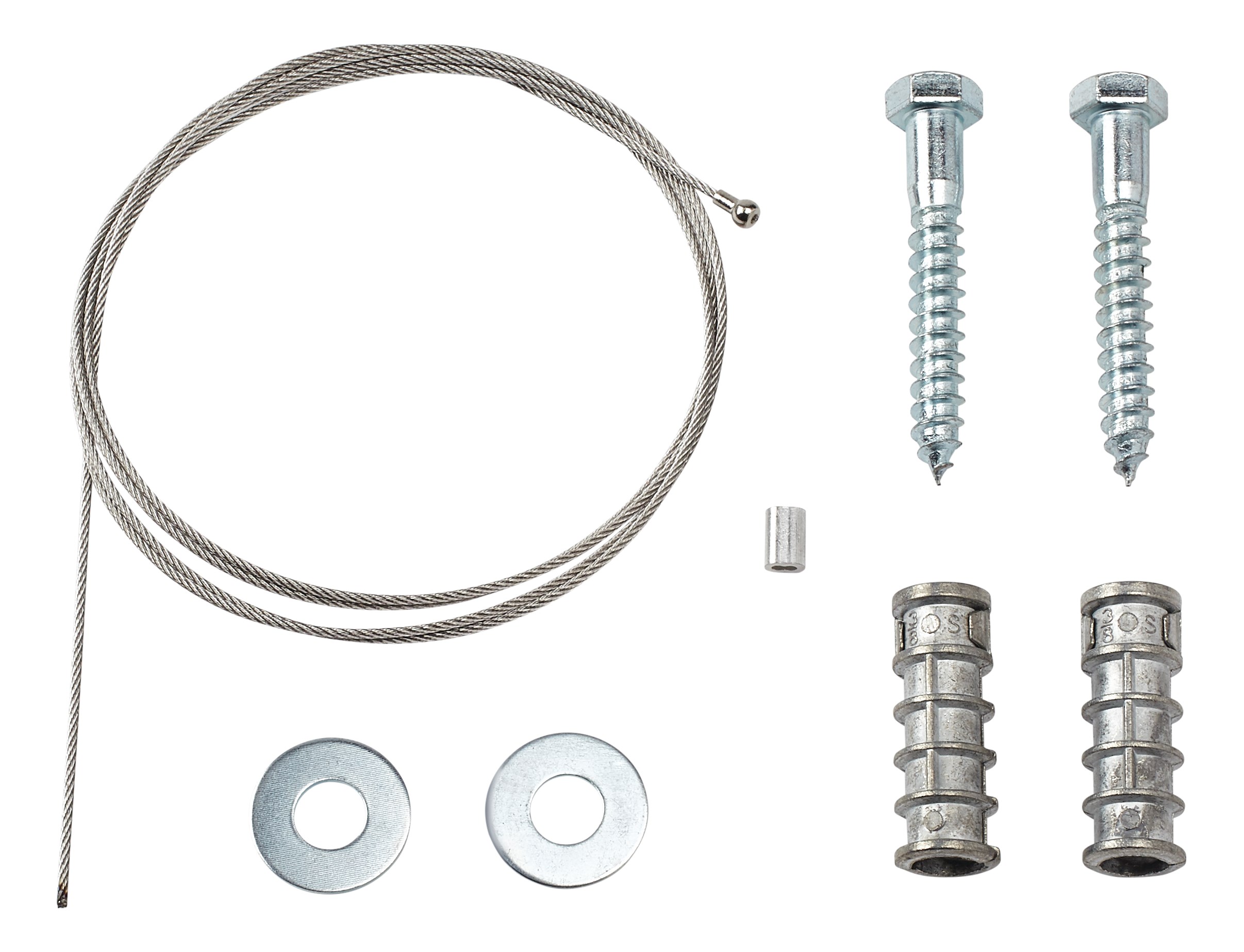 Security Kit for GroundsKeeper® Tuscan Receptacle ensures that container remains secure.