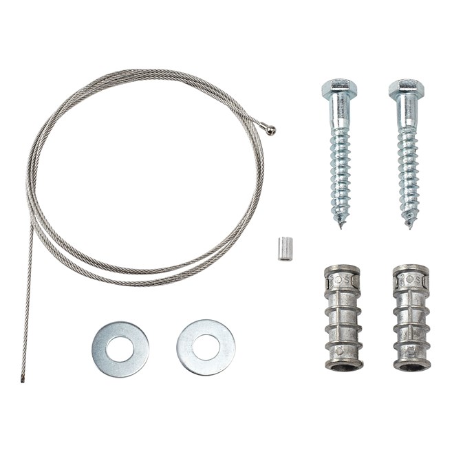 Security Kit for GroundsKeeper® Tuscan Receptacle ensures that container remains secure.