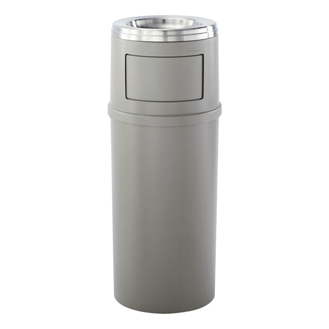 The Ash/Trash Classic Container with Doors combines waste and smoking management for increased efficiency.