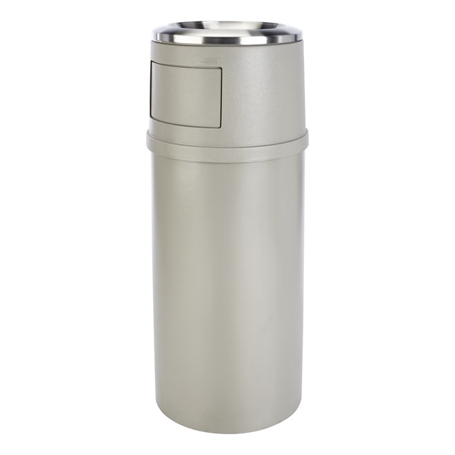 The Ash/Trash Classic Container with Doors combines waste and smoking management for increased efficiency.