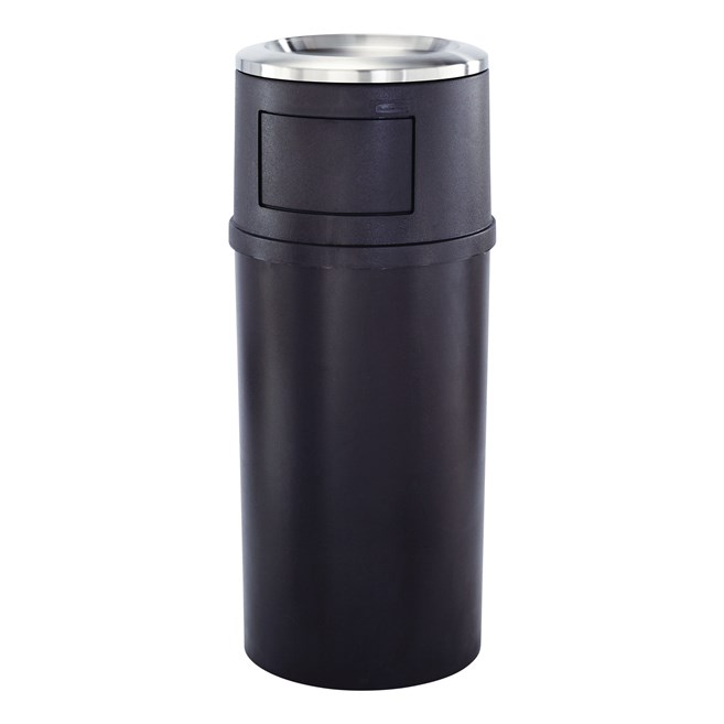 The Ash/Trash Classic Container with Doors combines waste and smoking management for increased efficiency.