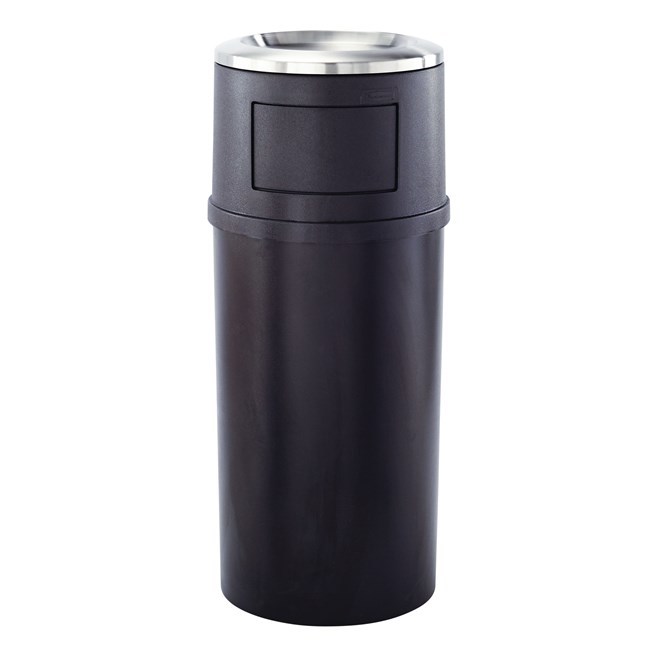 The Ash/Trash Classic Container with Doors combines waste and smoking management for increased efficiency.