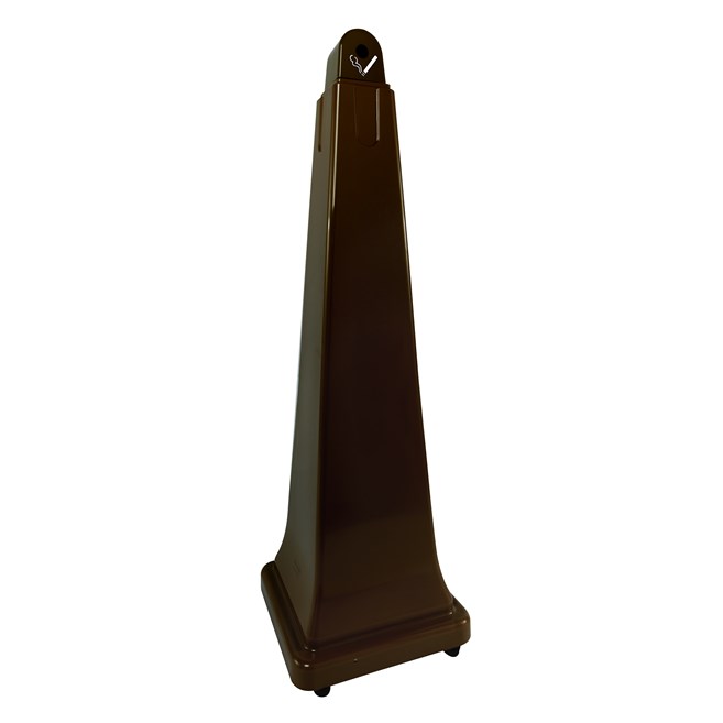 The GroundsKeeper® Smoking Management Receptacle is a classic, all-weather solution that holds large quantities of cigarette waste.