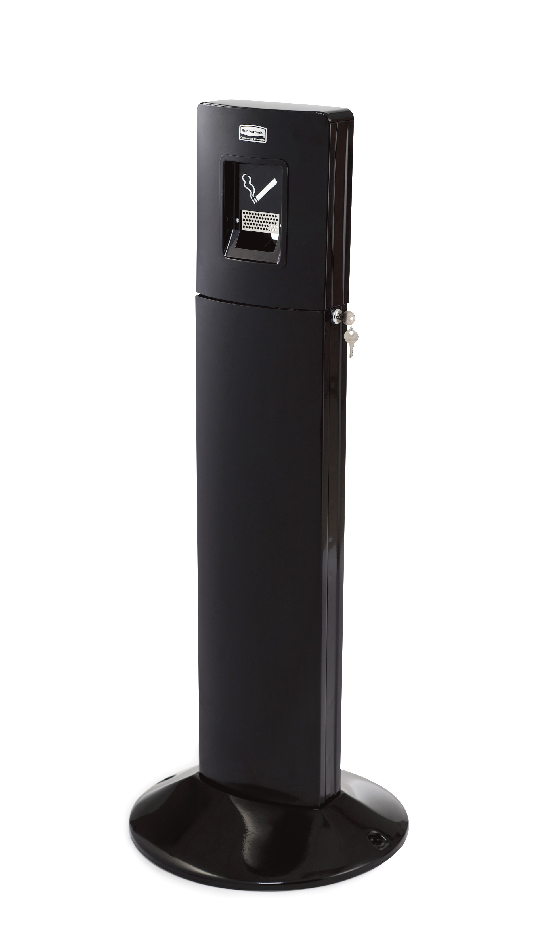 The Metropolitan Smokers' Station is a stylish all-metal, high-capacity smokers' station.