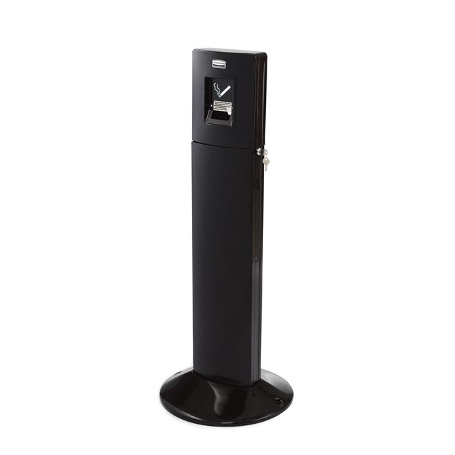 Metropolitan is a stylish, all-metal, high capacity smoker's station.