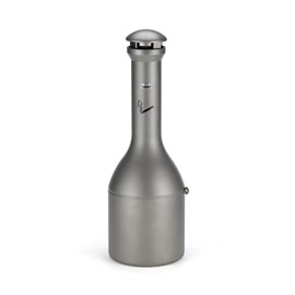 Infinity™ Traditional Smoking Receptacle offers sophisticated styling and all-metal construction for attractive and efficient smoking litter management.