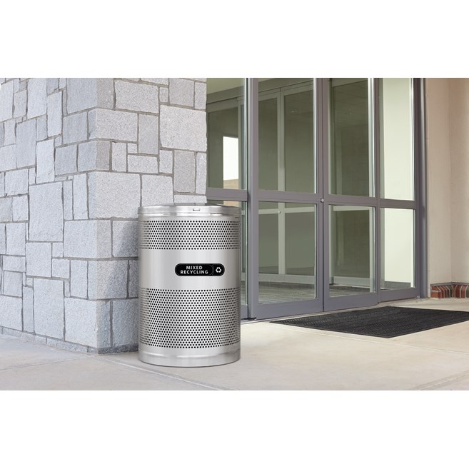 Expert-designed waste stream labels are proven to improve recycling rates.