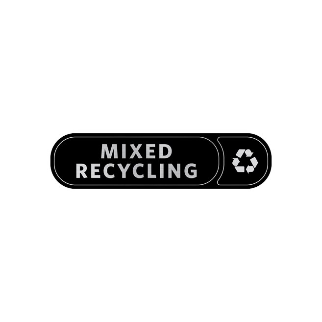 Expert-designed waste stream labels are proven to improve recycling rates.