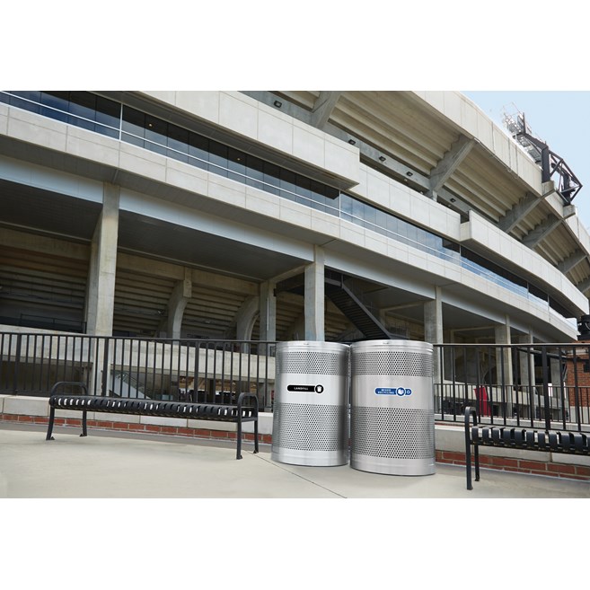 Expert-designed waste stream labels are proven to improve recycling rates.