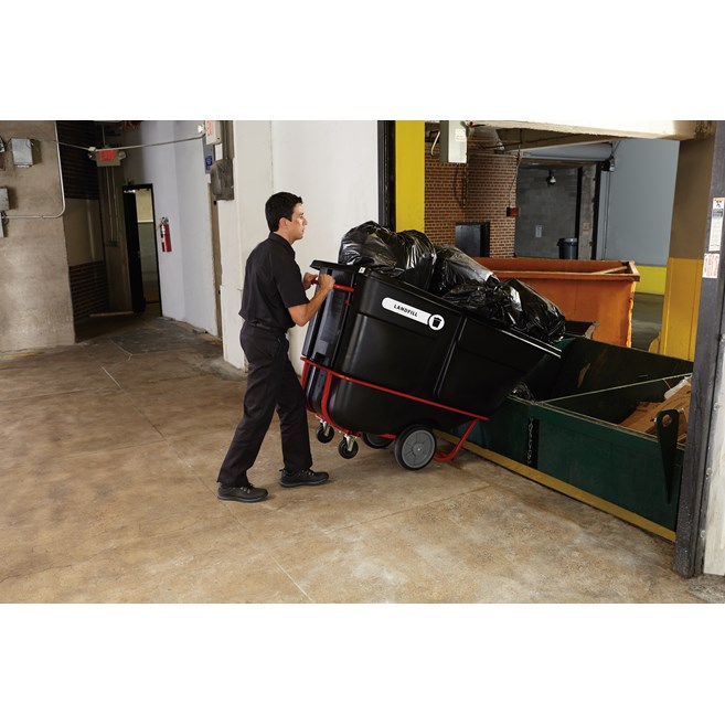 Expert-designed waste stream labels feature three visual cues, the recycling symbol, a stream icon and verbiage proven to increase recycling effectiveness. Kit includes labels designed for BRUTE® containers, horizontal Slim Jim® recycling lids,  Untouchable® containers, Rollout containers, and tilt truck placards.