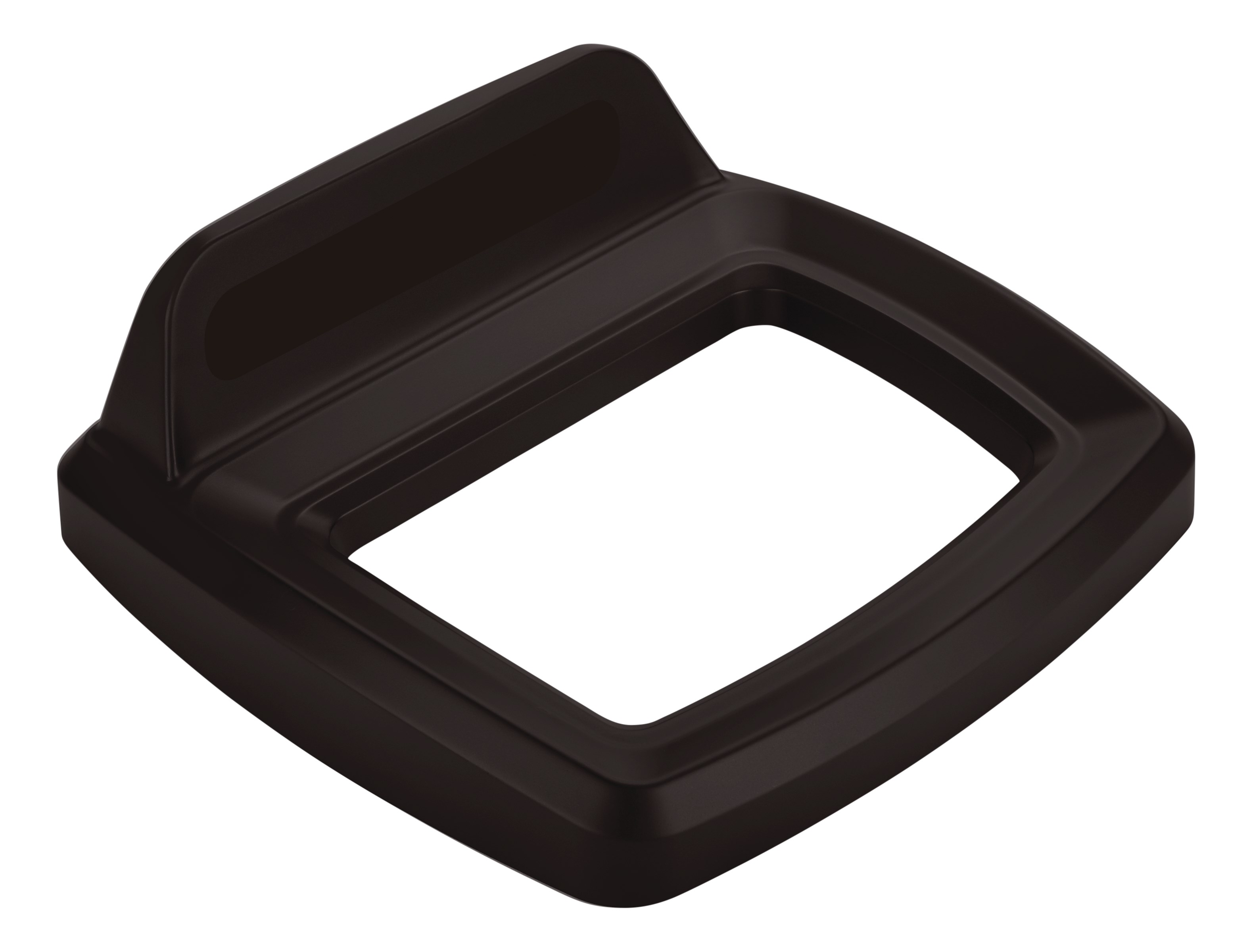 The Rubbermaid Commercial Products Universal Lids are designed to make recycling easier with consistent color-coding, lid openings and waste stream options