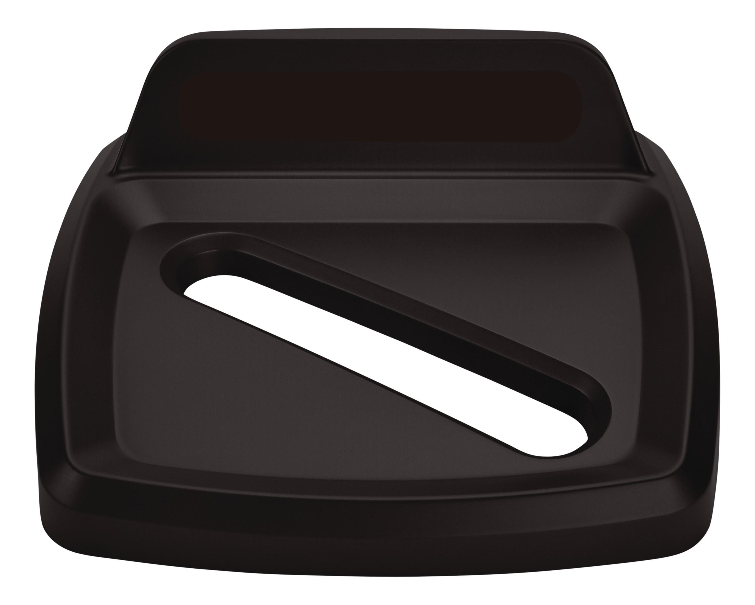 The Rubbermaid Commercial Products Universal Lids are designed to make recycling easier with consistent color-coding, lid openings and waste stream options