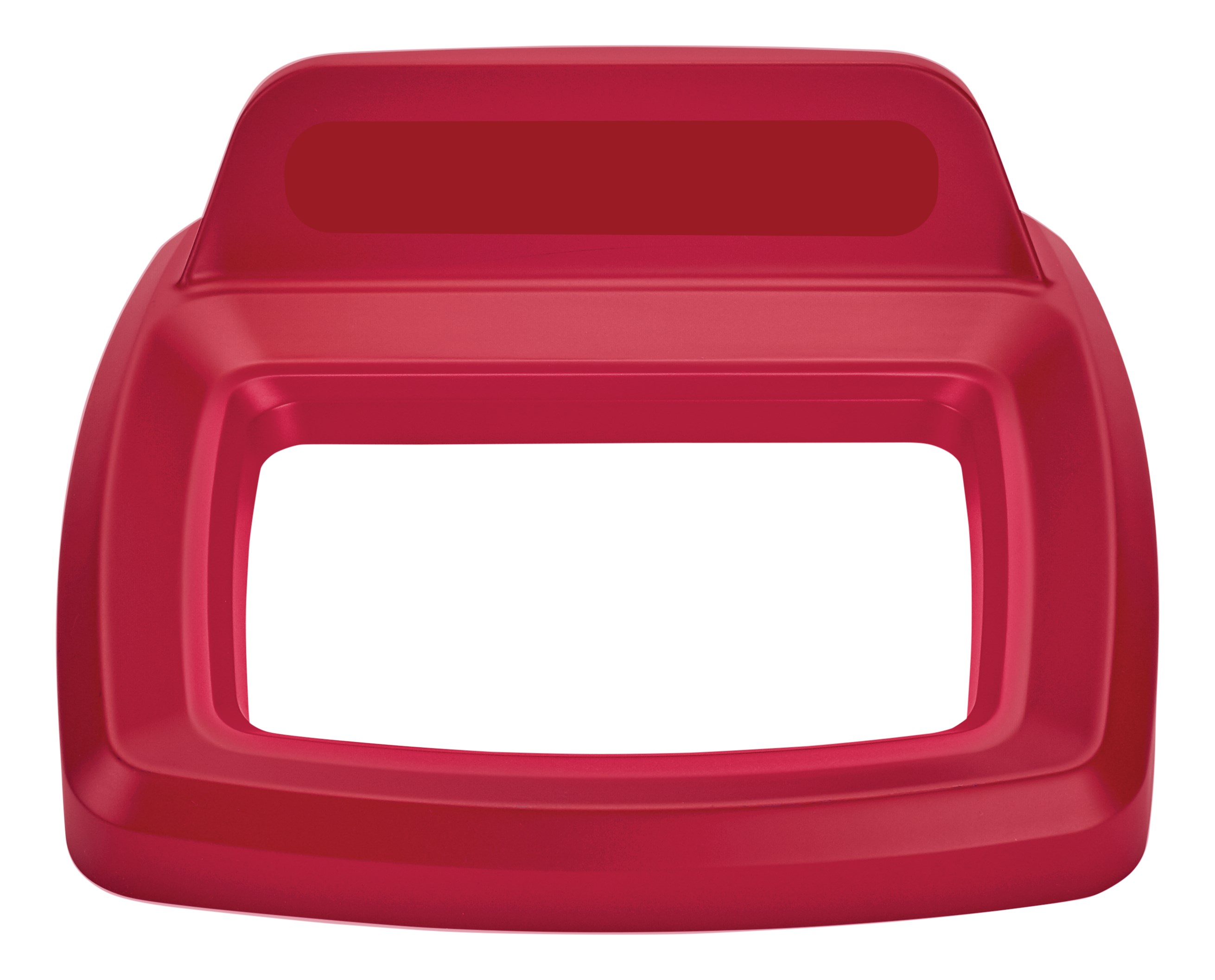 The Rubbermaid Commercial Products Universal Lids are designed to make recycling easier with consistent color-coding, lid openings and waste stream options