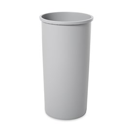 The Rubbermaid Commercial Products Universal Container is space-efficient and economical.