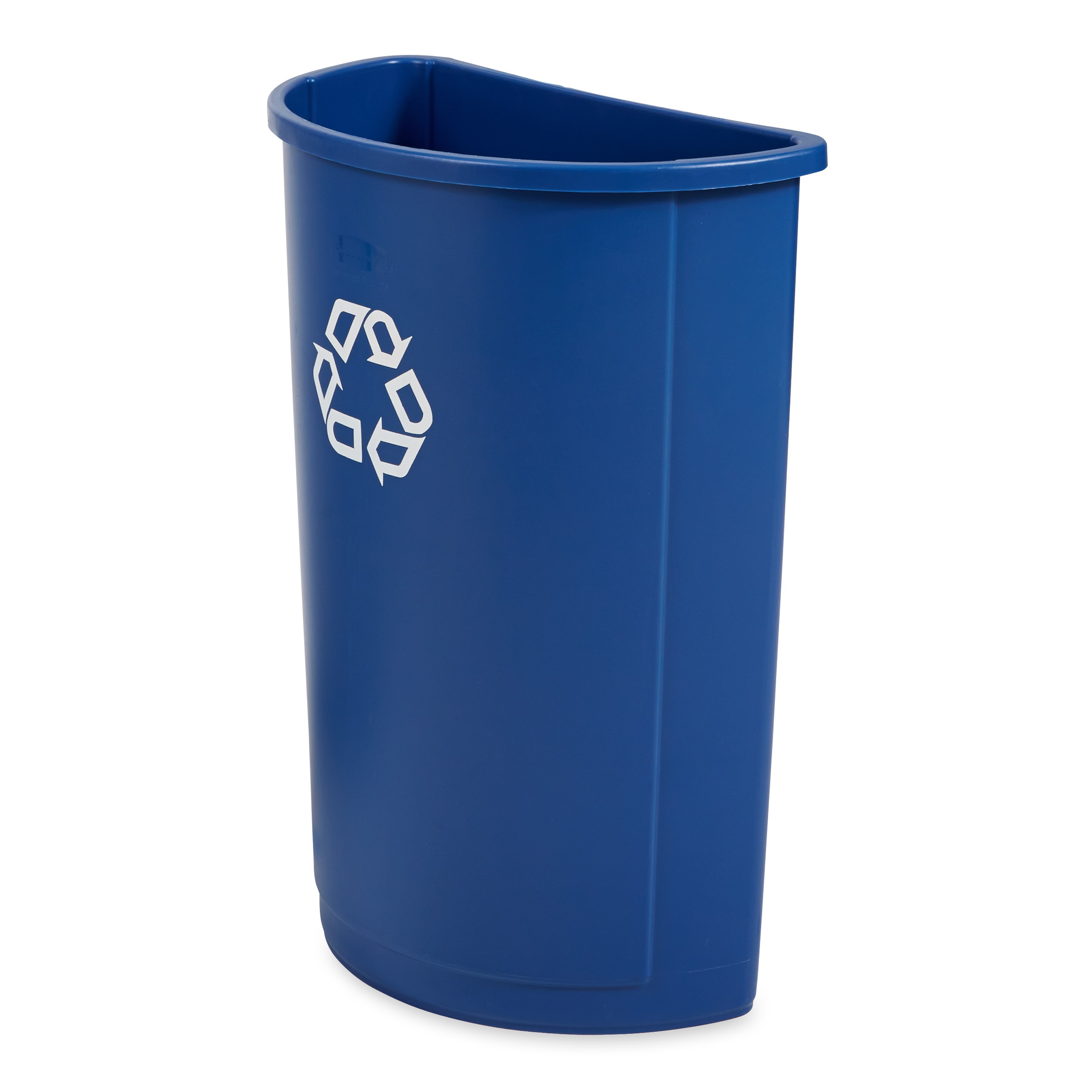 De Untouchable® halfronde afvalbakken van Rubbermaid Commercial bieden functionele afvalinzameling in een elegante vormgeving.