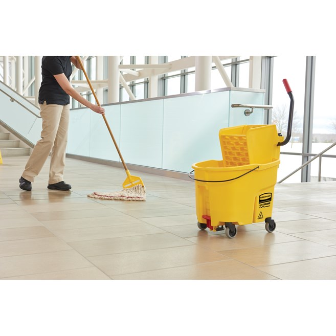 With features that surpass traditional mop buckets, the new generation of WaveBrake® helps to clean floors with less effort to get the job done safer, without sacrificing quality and durability.