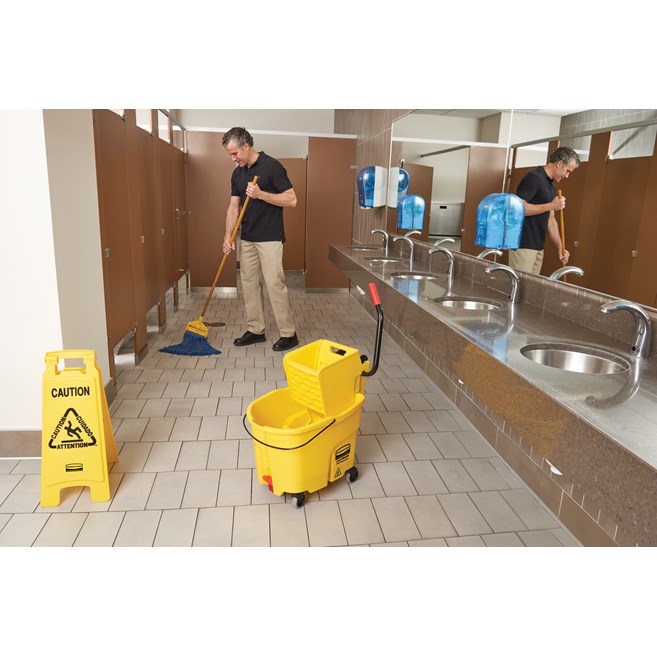 With features that surpass traditional mop buckets, the new generation of WaveBrake® helps to clean floors with less effort to get the job done safer, without sacrificing quality and durability.
