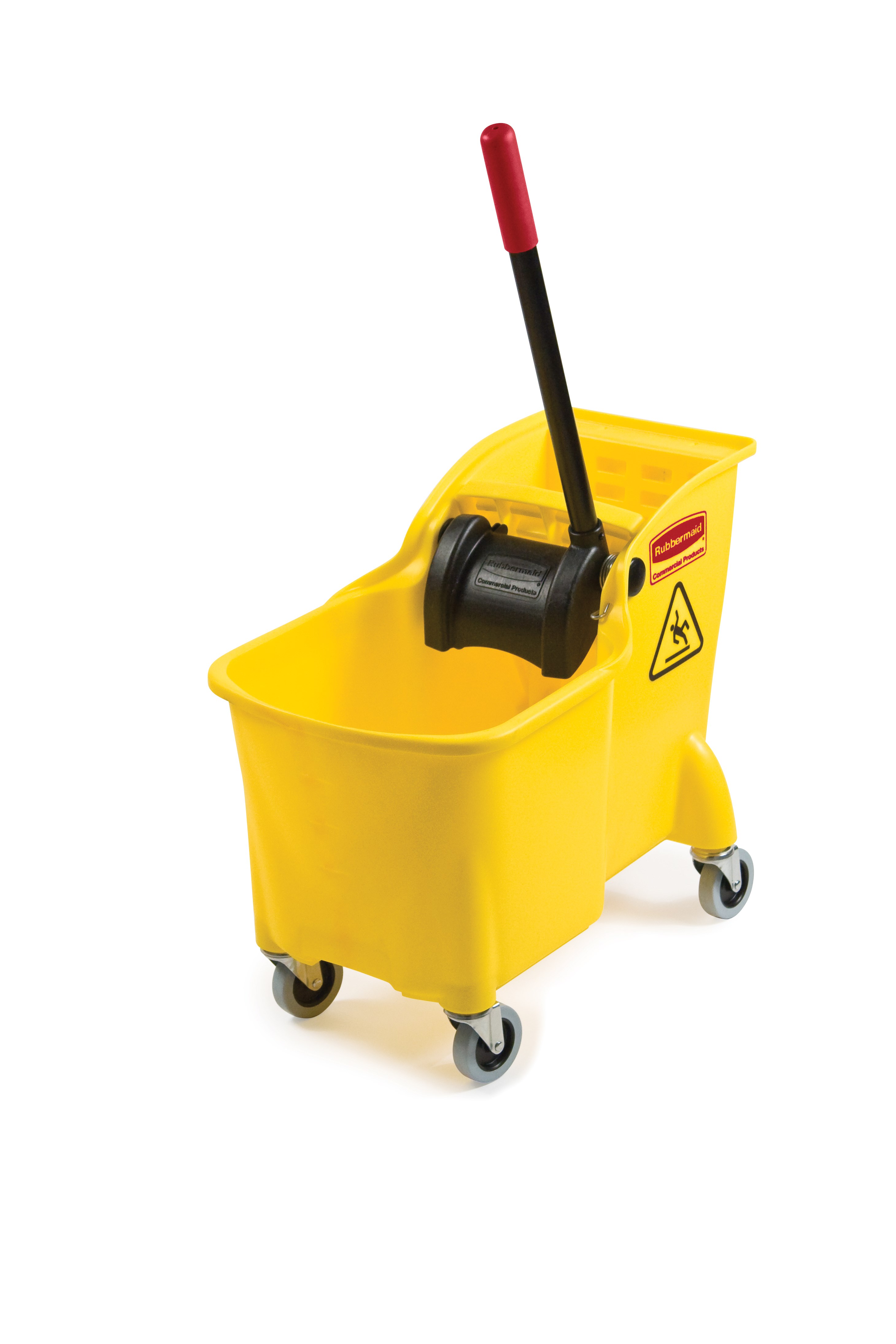 การออกแบบแบบชิ้นเดียว: ถังและที่รีดน้ำในตัว รูบนแผ่นรีดน้ำทั้งสองแผ่นช่วยรีดน้ำออกจากม็อบได้มากขึ้นในเวลาอันสั้น กลไกการรีดน้ำย้อนกลับเพื่อการใช้งานที่สะดวกสบายยิ่งขึ้น ที่จับยกในตัวที่ด้านล่างของถังช่วยให้ยกและเทน้ำออกได้ง่ายขึ้น