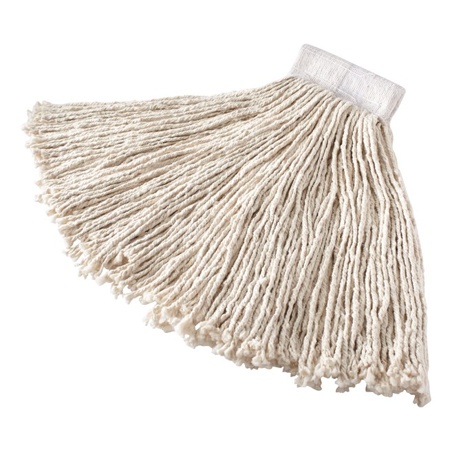 Value Pro Cut-End Cotton Mop is an economical solution for general-purpose floor cleaning or one-time use.