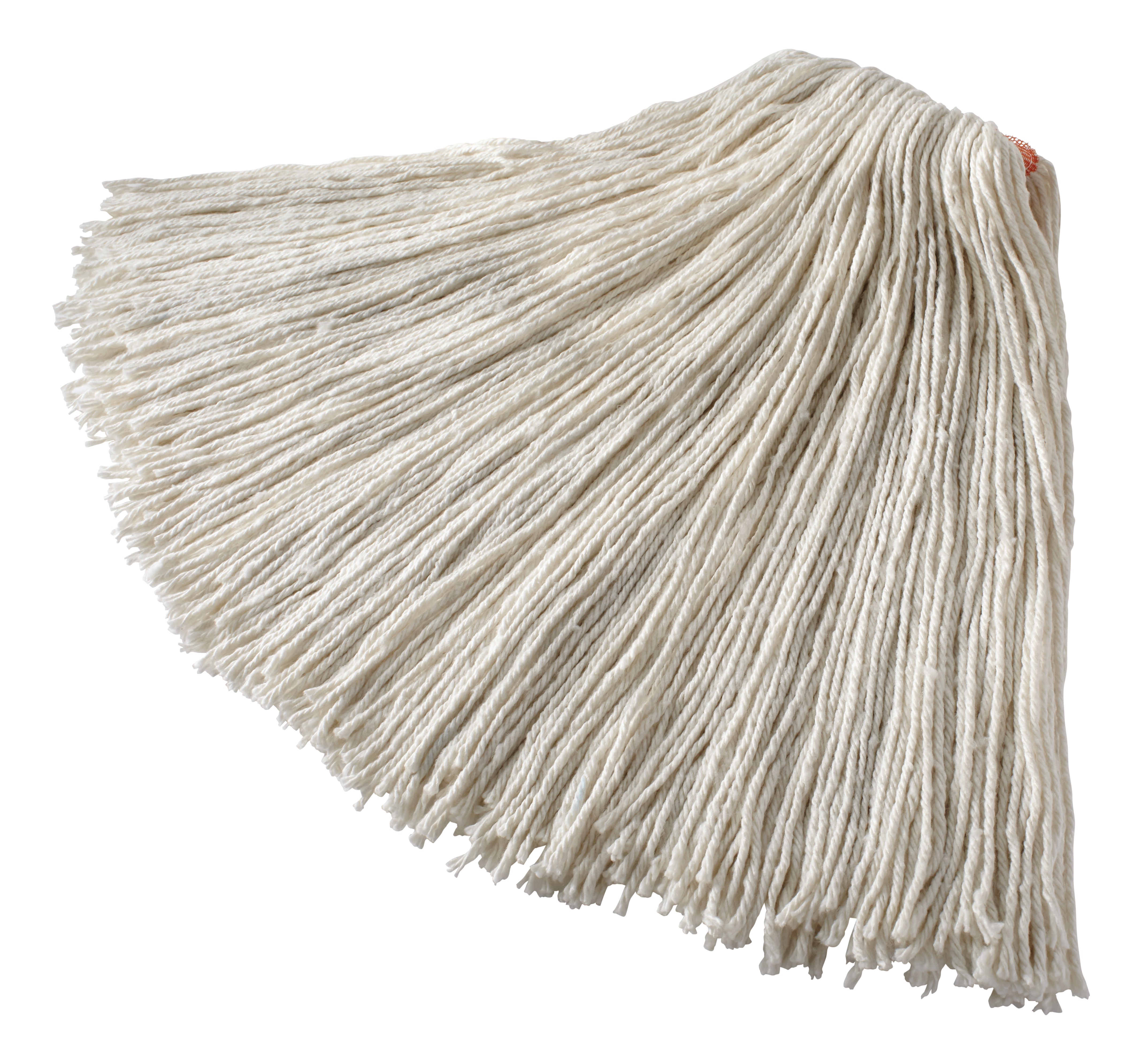 経済的な床仕上げ用4層カットエンドモップ。優れた吸収性と離型性。経済的な床仕上げ用。リサイクル率最大75％。洗濯不可、バケツ洗い/水洗いのみ。