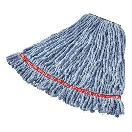 Web Foot® Blend Shrinkless Mop is made from a balanced 4-ply blend of cotton and synthetic yarn for high absorbency that is ideal for general purpose mopping.