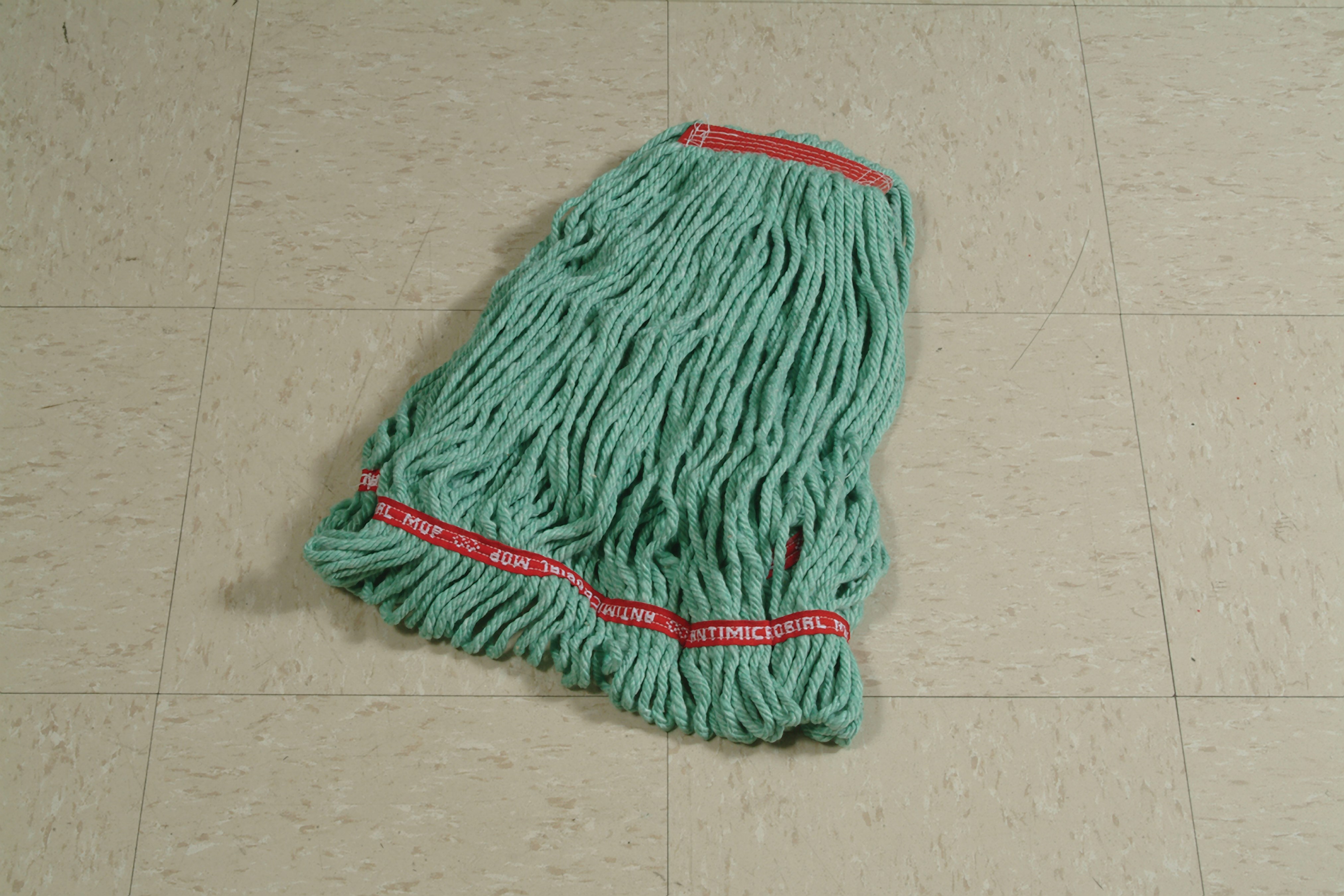 Web Foot® Blend Shrinkless Mop is made from a balanced 4-ply blend of cotton and synthetic yarn for high absorbency that is ideal for general purpose mopping.