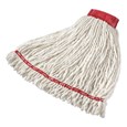 Web Foot® Blend Shrinkless Mop is made from a balanced 4-ply blend of cotton and synthetic yarn for high absorbency that is ideal for general purpose mopping.