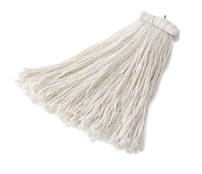 Bolt-On Rayon Finish Mop is a cut-end mop for finish applications.