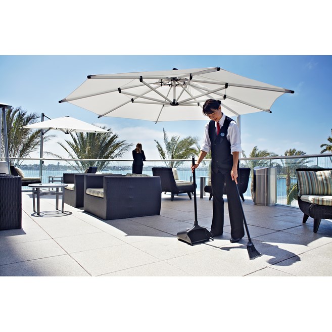 The Rubbermaid Commercial Executive Lobby Pro® Dust Pan is ideal for malls, restaurants, lobbies, and more.