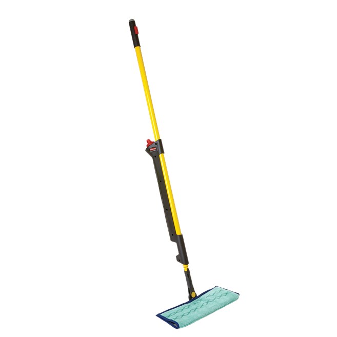 HYGEN™ PULSE™ Double-Sided Mop Kit combines dust and wet mopping with one convenient tool making floor cleaning faster than ever before. Industry-leading microfiber, onboard reservoir, and use-controlled release of solution mean cleaner floors faster, easier, and more effectively.