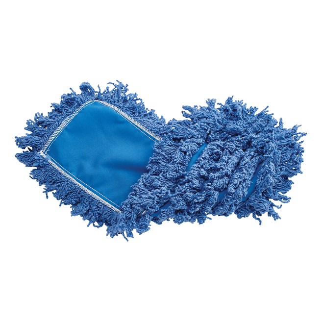 Twisted-Loop Synthetic Dust Mop 18" FGJ35200 is a premium prelaundered dust mop that provides maximum durability and optimal cleaning performance.