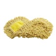 Trapper® Dust Mop 18" FGJ15200 is a looped-end, balanced-blend dust mop for general-purpose dust mopping. Pretreated, preshrunk, and fully launderable for long product life. Slip-on backing for easy setup. All-sewn construction. Recycled content: up to 65% post-industrial cotton and 35% PET plastic.