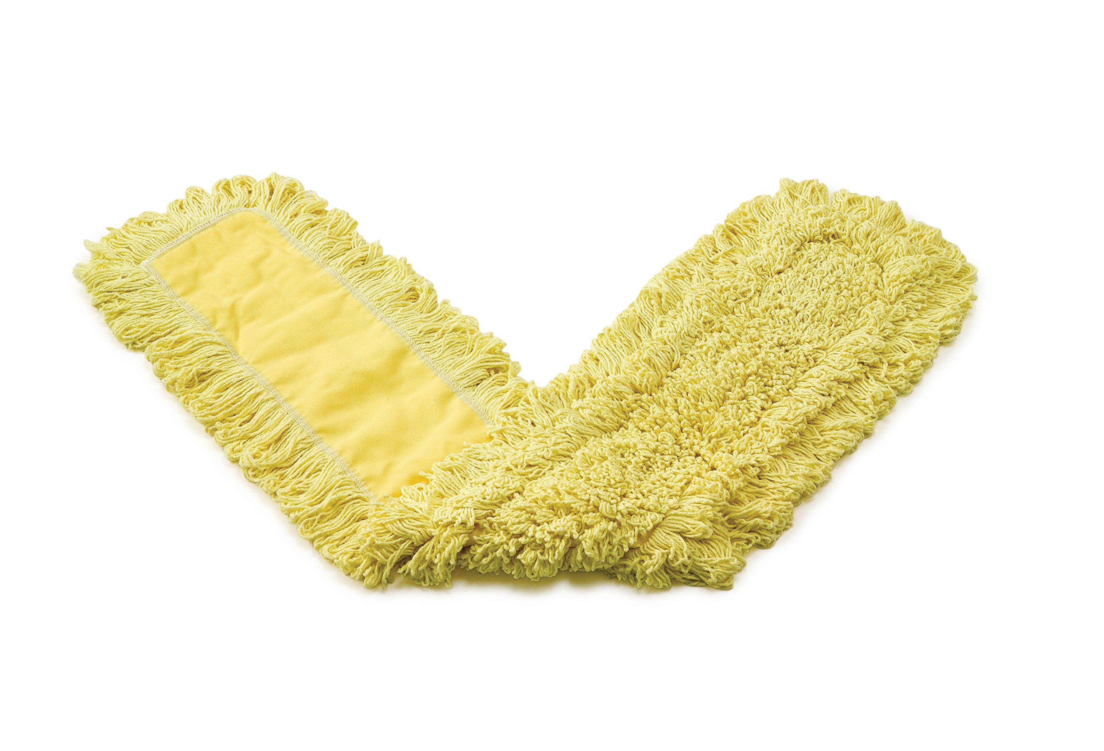 Trapper® Dust Mop 48" FGJ15700 is a looped-end, balanced-blend dust mop for general-purpose dust mopping.