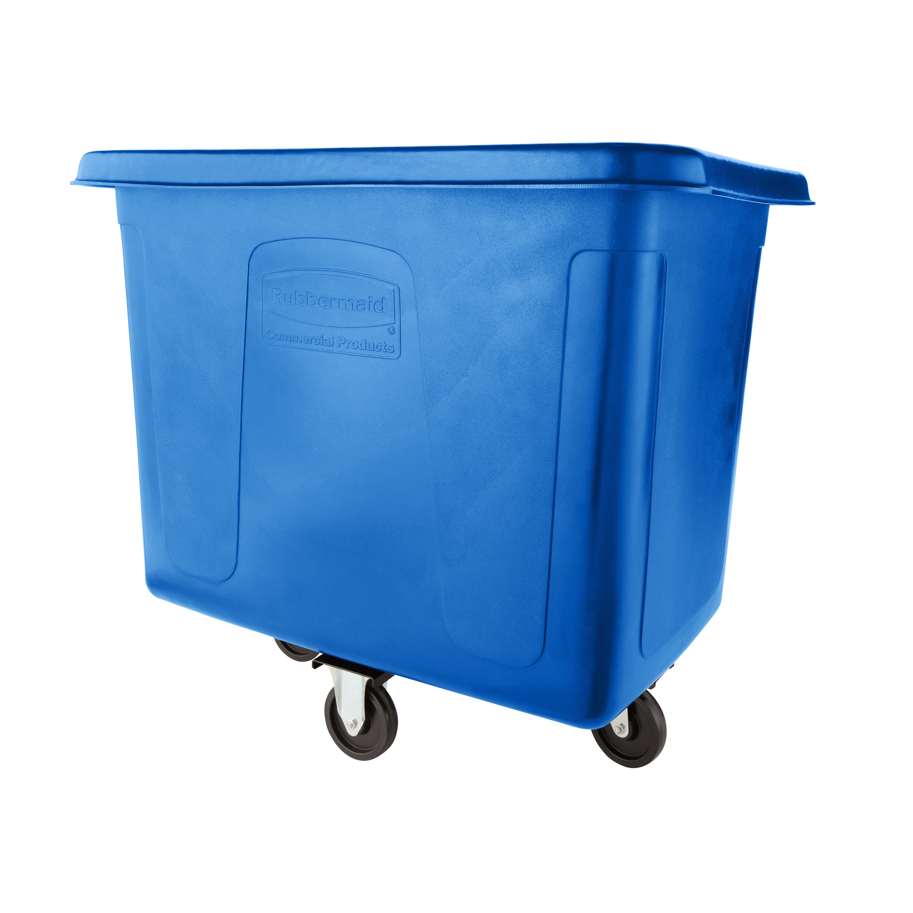 Rubbermaid Commercial 16 cu ft Cube Truckは、廃棄物収集、資材運搬、ランドリー・ハンドリングを支援するキューブ・トラックのフルラインナップのひとつです。