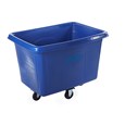 The Rubbermaid Commercial 14 cuft Cube Truck is part of a full line of Cube Trucks assisting in waste collection, material transport, and laundry handling.