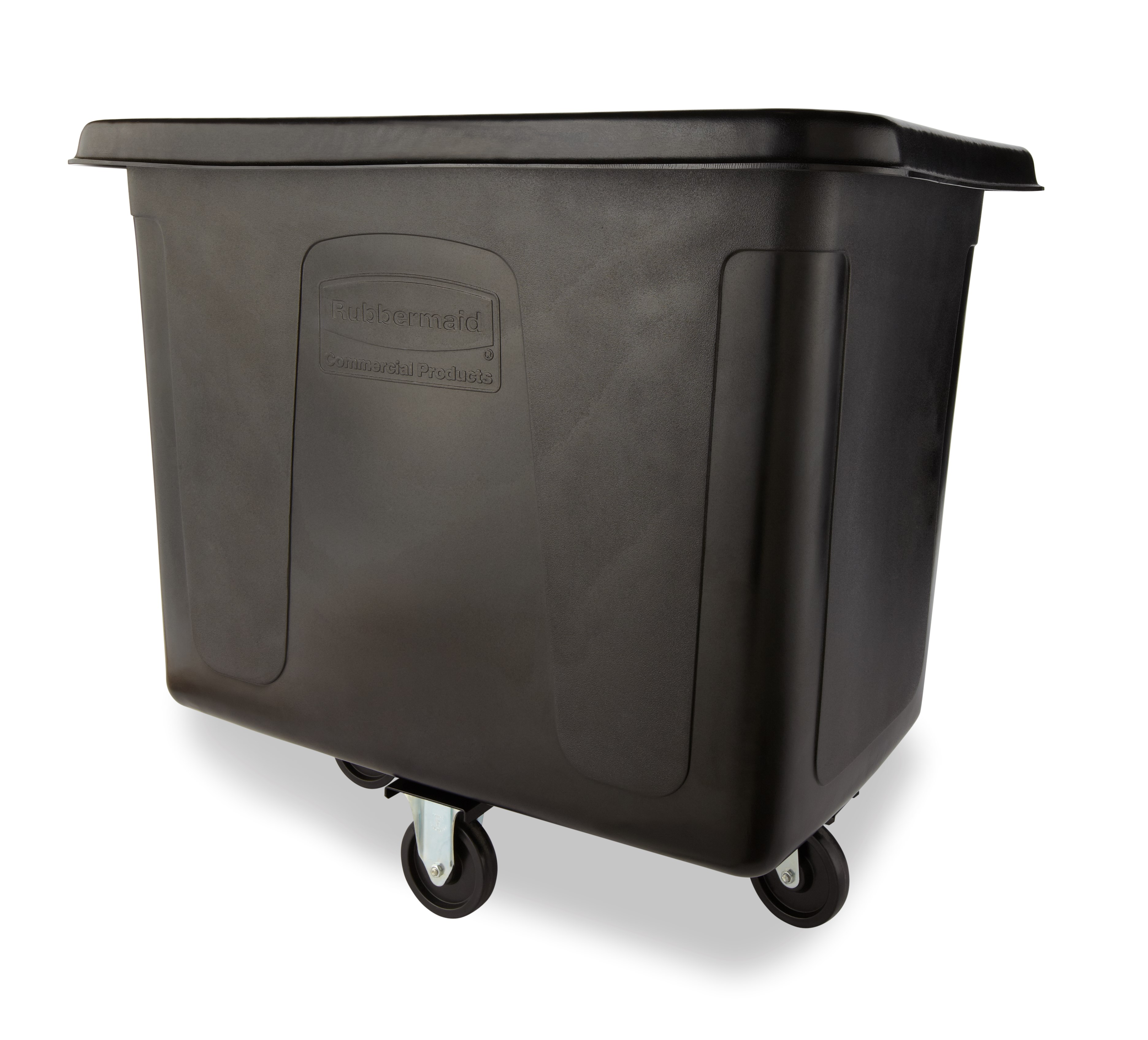 Rubbermaid Commercial 16 cu ft Cube Truckは、廃棄物収集、資材運搬、ランドリー・ハンドリングを支援するキューブ・トラックのフルラインナップのひとつです。