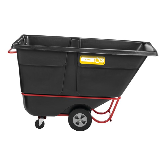 Consistent color-coding and waste stream identification for bulk collection products