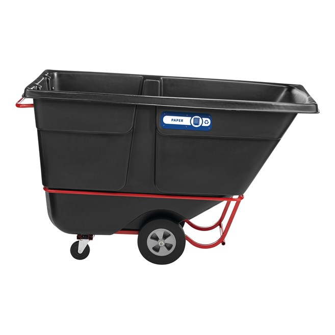 Consistent color-coding and waste stream identification for bulk collection products