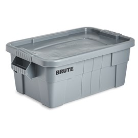 The BRUTE® Food Storage Tote with Lid is ideal for the food service industry, these plastic food storage containers meet NSF/ANSI Standard 2 for use in food handling and processing.