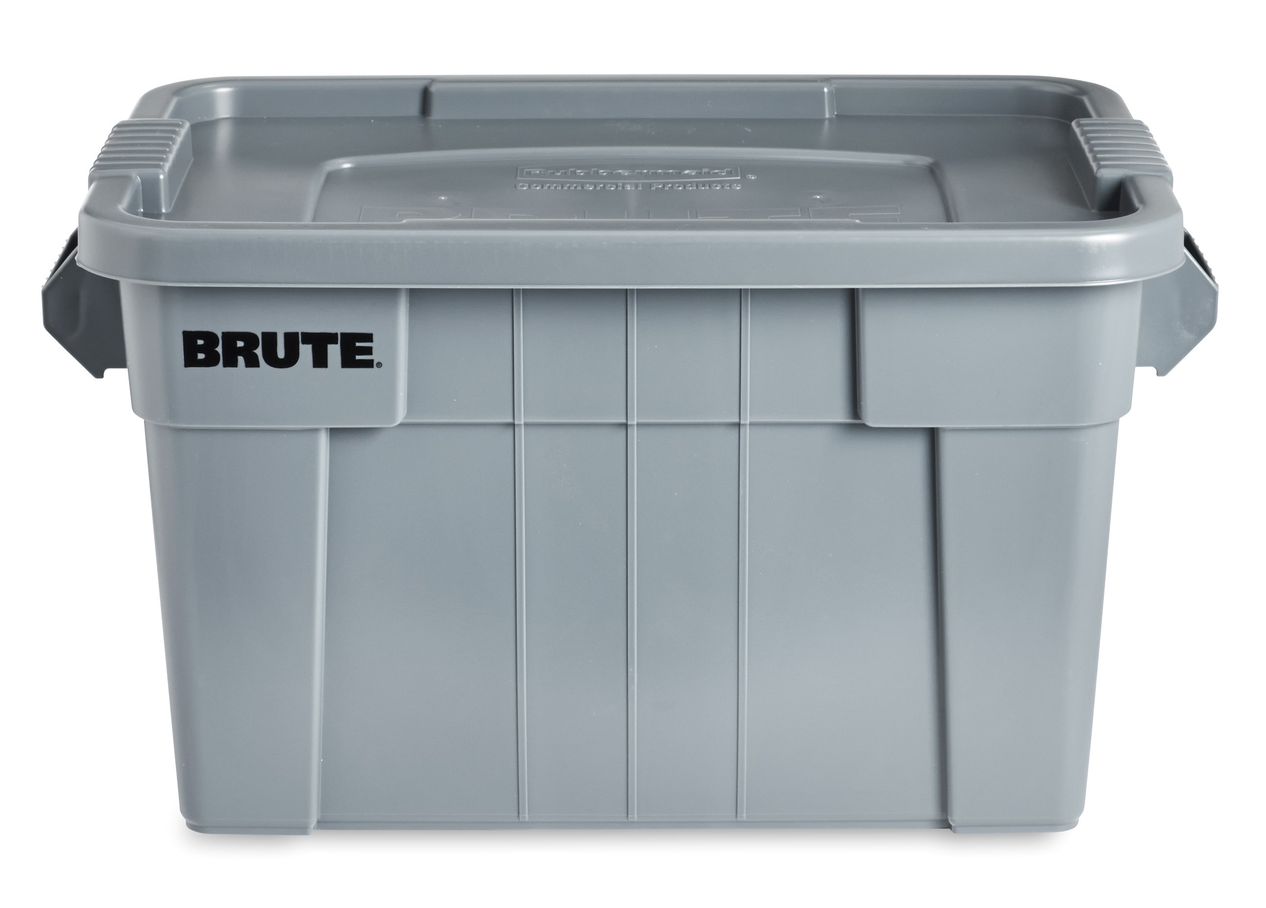 The BRUTE® Tote Storage Bin with Lid is a heavy-duty storage container. Ideal for the food service industry, these plastic food storage containers are NSF-certified for use in food handling and processing.