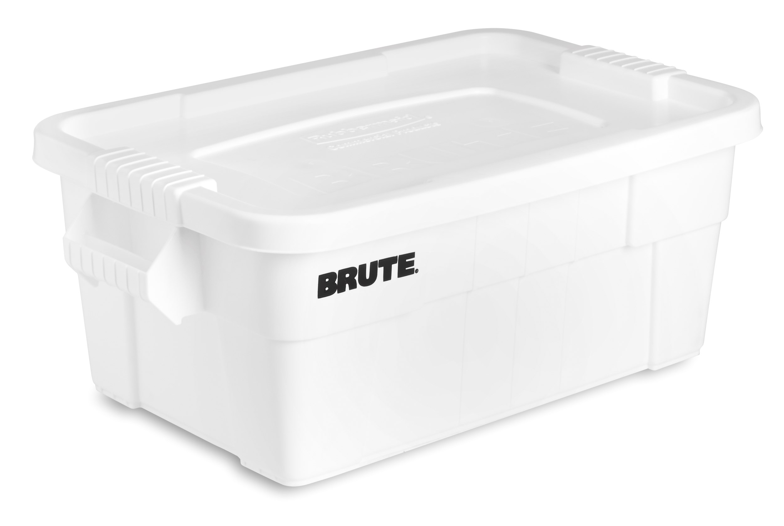 The BRUTE Food Storage Tote with Lid is the ideal solution for storing and transporting food in commercial kitchens.