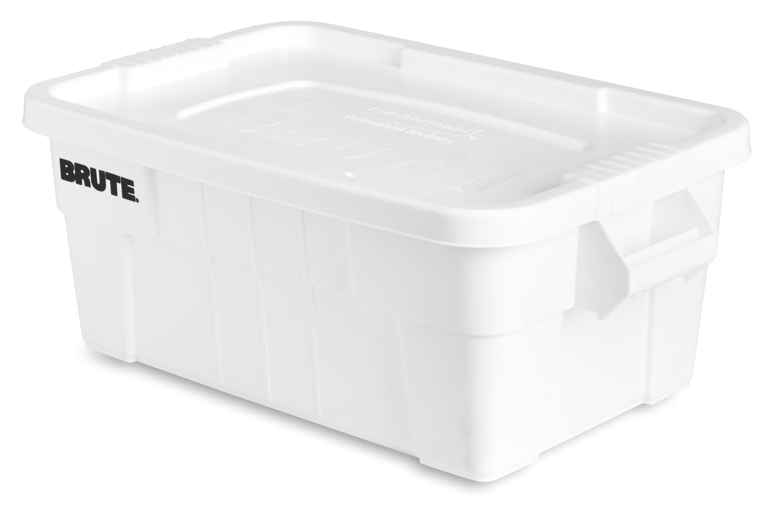 The BRUTE Food Storage Tote with Lid is the ideal solution for storing and transporting food in commercial kitchens.